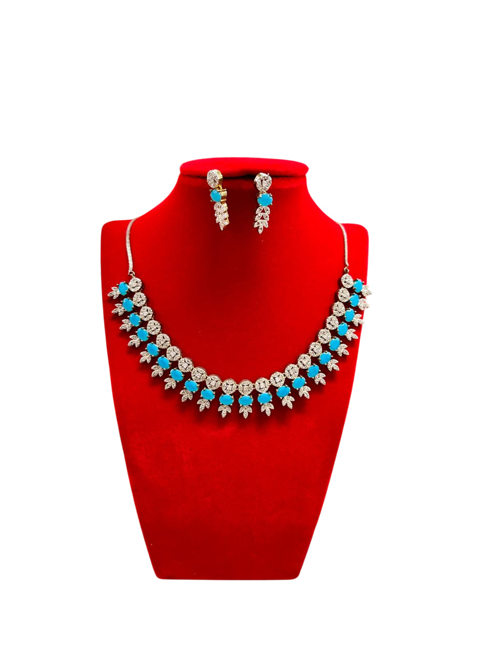AD Necklace with Earrings